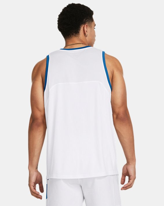 Men's UA Zone Performance Tank in White image number 1